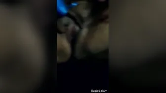Horny Telugu Couple Fucking Hard In Their Bedroom Late Night