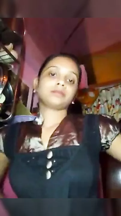 Sexy girlfriend showing pantoons to lover selfie MMS video
