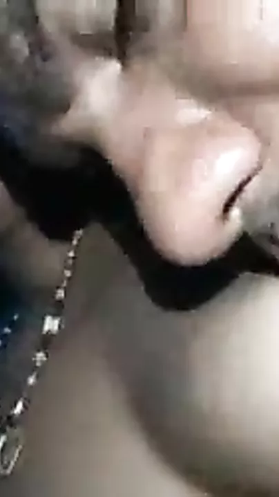 Desi wife boob engulfing by her devar MMS sex clip