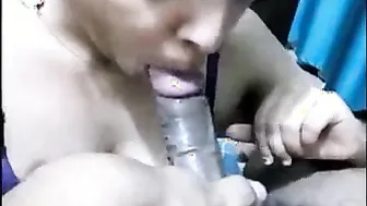 Desi wife irrumation and dick massage erected dick