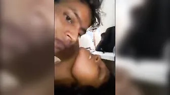 Dilettante pair fucking in hotel room groaning sex movie