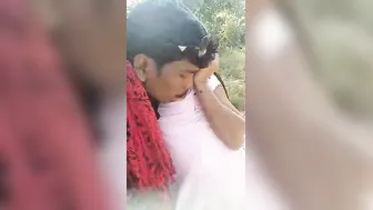 Tempting sexy Desi angel boob engulfing MMS movie scene