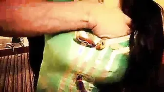 Three-some Punjabi sex movie scene of hawt wife with cuckold hubby