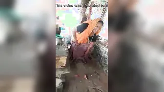 Village aunty vagina show on webcam for her customers