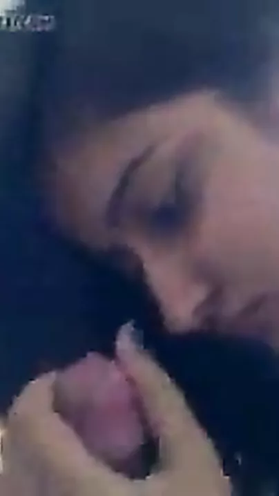 Big boob angel blowjob to her fresh sex partner
