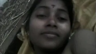 Telugu wife waits for her boyfriend to fuck her vaginal aperture