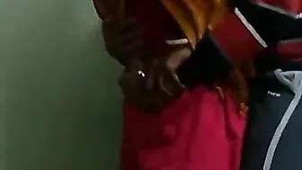 Desi maid cook jerking to her owner in his room untill cum