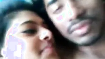 Hindi porn clip of a cute teen fucking her bf for the first time