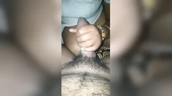 My Married Wife Giving Me The Sloppiest Blowjob Of The Night
