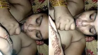 Telugu Couple Making Love And Fucking Hard In Their Apartment