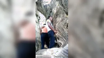 Nri Girl Getting Fucked By Her Lover Outside In The Garden