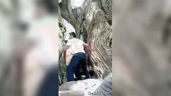 Nri Girl Getting Fucked By Her Lover Outside In The Garden