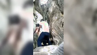 Nri Girl Getting Fucked By Her Lover Outside In The Garden