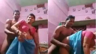 Desi Couple Fucking Standing Up Against The Bedroom Wall Quick