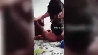 Horny Girlfriend Riding Her Boyfriend Cock Like Crazy Slut