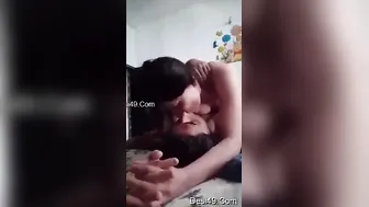 Horny Girlfriend Riding Her Boyfriend Cock Like Crazy Slut