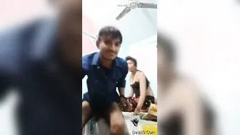 Young Lovers Fucking Passionately In Their Small Apartment