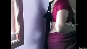 South Indian Aunty Getting Her Boobs Pressed And Fingered By Hubby