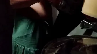 Desi Bhabhi Getting Her Boobs Pressed And Fucked Standing By Devar
