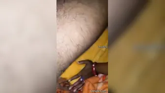 Married Bhabhi On Knees Taking Cock Deep In Her Wet Mouth