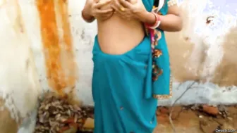 Outdoor Fucking Session With My Desi GF In The Fields