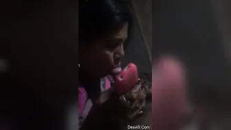 Married Woman Sucking Customer Cock For Extra Cash At Home