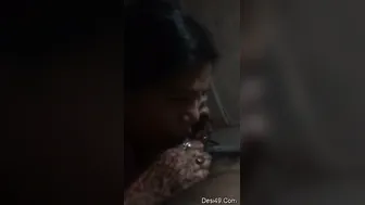 Married Woman Sucking Customer Cock For Extra Cash At Home