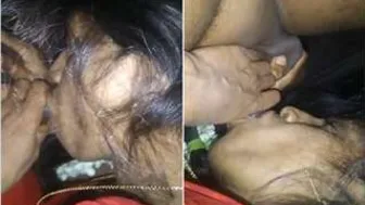 Telugu Bhabhi Sucking Dick After Getting Her Tits Squeezed