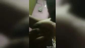 Mallu Wife Getting Her Big Boobs Sucked By Her Horny Hubby