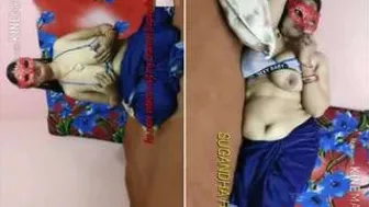 Married Bhabhi Giving Wet Blowjob Before Husband Fucks Her Raw