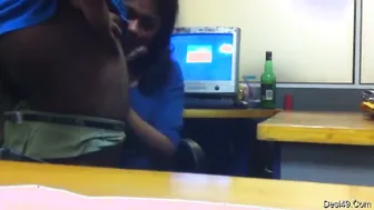 Office Slut Sucking And Taking It From Behind After Hours