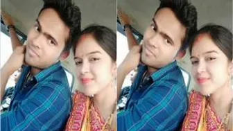 Newly Married Couple Fucking Hard After Romantic Foreplay At Home