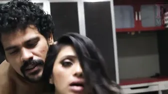 Hot Girlfriend Taking On Two Best Friends At Her Flat