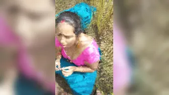 Telugu Wife On Her Knees Giving Him A Wet Messy Blowjob Today