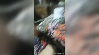 Shy Girlfriend Showing Off Her Natural Tits And Shaved Pussy