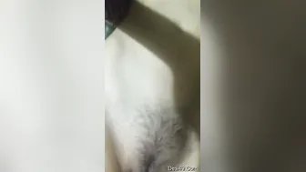 Shy Girlfriend Showing Off Her Natural Tits And Shaved Pussy