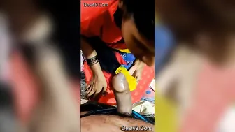 Slutty Housewife Giving Her Man A Wet Blowjob This Afternoon