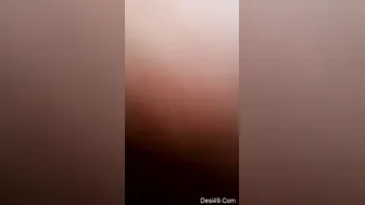 Village Girlfriend Moaning While He Fingers Her Dripping Pussy