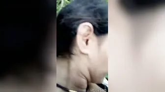 Village Girlfriend Moaning While He Fingers Her Dripping Pussy