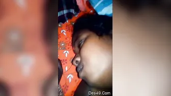 Village Housewife Letting Neighbor Squeeze Her Heavy Breasts