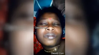 Village Housewife Letting Neighbor Squeeze Her Heavy Breasts