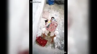 Cheating Wife Sneaking Around Fucking Her Devar In The Bedroom