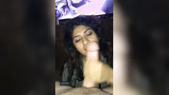 Hot Nri Girlfriend Sucking Bf And Getting Cum On Her Face