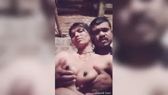 Village Bhabi Pressing Boobs And Riding Hubby Dick At Home