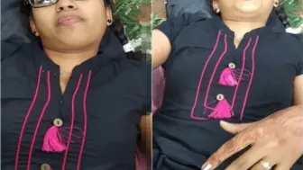 Taking My Girl Hard In The Park Late At Night Behind Trees