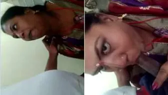 Tamil Bhabhi Sucking My Cock Dry In The Bedroom This Evening