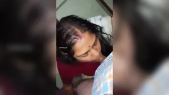 Wife Giving Me Head In The Bathroom Before Her Family Arrives