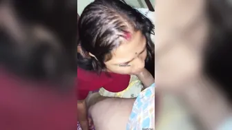 Wife Giving Me Head In The Bathroom Before Her Family Arrives