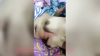 Squeezing My Bhabhi's Soft Boobs While She Moans For More