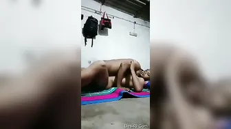 Making My Girlfriend Scream While Fucking Her In My Bedroom